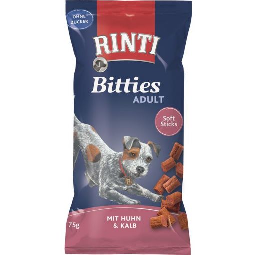 Rinti Extra Bitties Huhn & Kalb 75 g (Menge: 16 je Bestelleinheit)