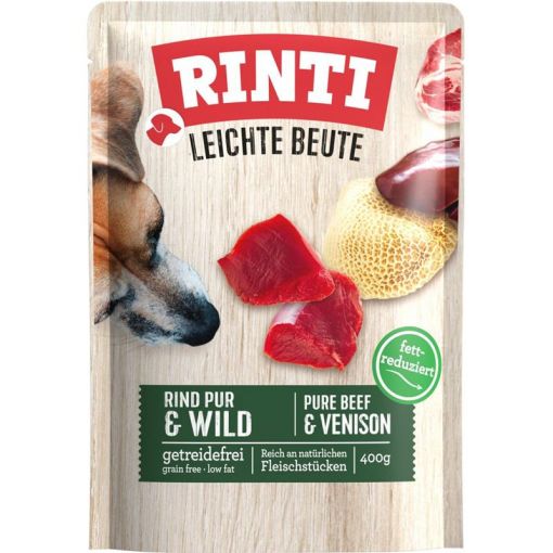 Rinti P.B. Leichte Beute Rind Pur & Wild 400g (Menge: 10 je Bestelleinheit)