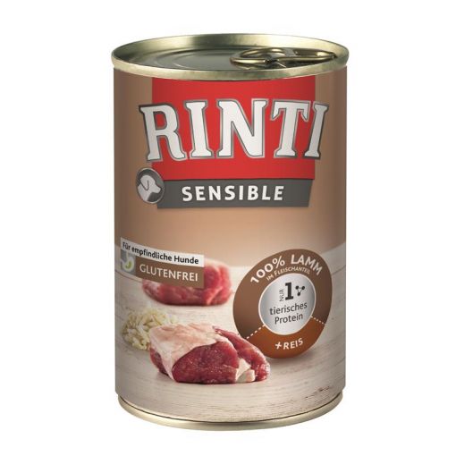 Rinti Dose Sensible Lamm & Reis 400 g (Menge: 12 je Bestelleinheit)