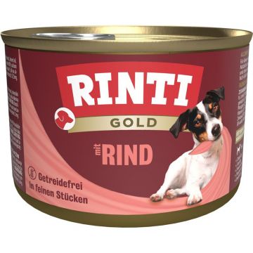Rinti Dose Gold mit Rind 185 g (Menge: 12 je Bestelleinheit) Rinti Dose Gold mit Rind 185 g (Menge: 12 je Bestelleinheit)