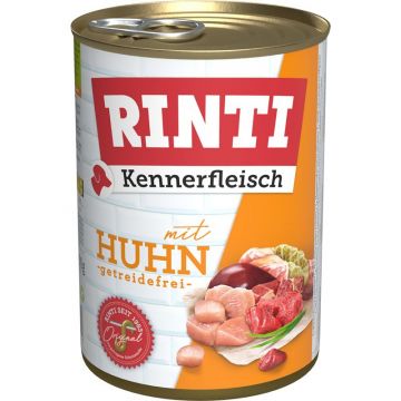 Rinti Dose Kennerfleisch Huhn 400 g (Menge: 24 je Bestelleinheit)