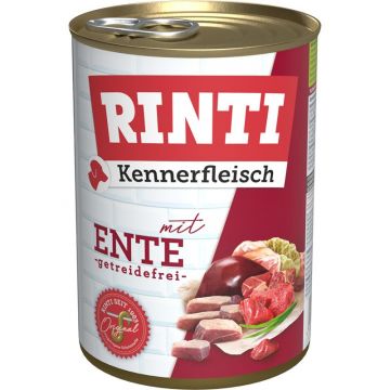 Rinti Dose Kennerfleisch Ente 400 g (Menge: 24 je Bestelleinheit) Rinti Dose Kennerfleisch Ente 400 g (Menge: 24 je Bestelleinheit)