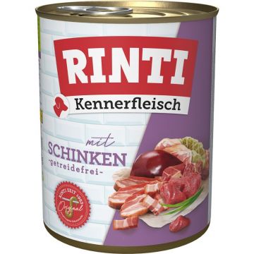 Rinti Dose Kennerfleisch Schinken 800 g (Menge: 12 je Bestelleinheit)