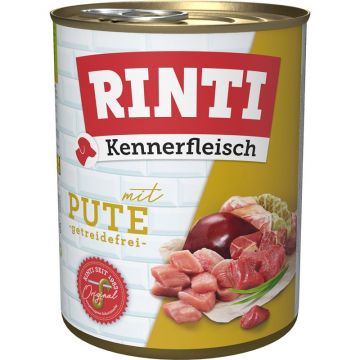 Rinti Dose Kennerfleisch Pute 800 g (Menge: 12 je Bestelleinheit)