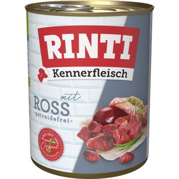 Rinti Dose Kennerfleisch Ross 800 g (Menge: 12 je Bestelleinheit)