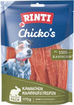 Rinti Chicko Kaninchen Knabberstreifen 170 g (Menge: 9 je Bestelleinheit)