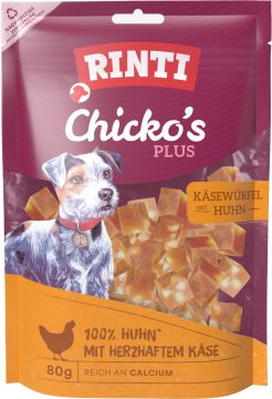 Rinti Chickos Plus Käsewürfel 80 g (Menge: 12 je Bestelleinheit)