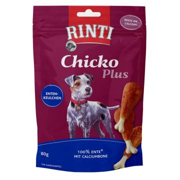 Rinti Chicko Plus Entenkeulchen 80 g (Menge: 12 je Bestelleinheit)