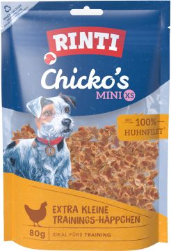 Rinti Chickos Mini XS Huhn 80 g (Menge: 12 je Bestelleinheit)