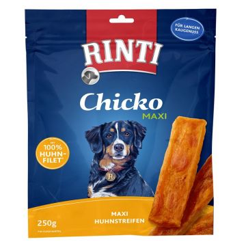 Rinti Chicko Maxi Huhnstreifen 250 g (Menge: 9 je Bestelleinheit) Rinti Chicko Maxi Huhnstreifen 250 g (Menge: 9 je Bestelleinheit)