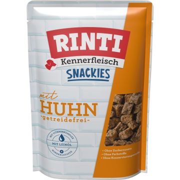 Rinti Kennerfleisch Snackies Adult Huhn 225g (Menge: 5 je Bestelleinheit)