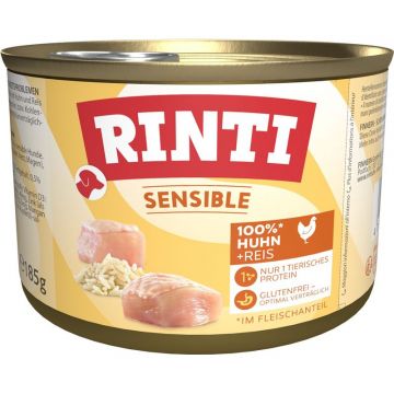 Rinti Dose Sensible Huhn & Reis 185 g (Menge: 12 je Bestelleinheit)