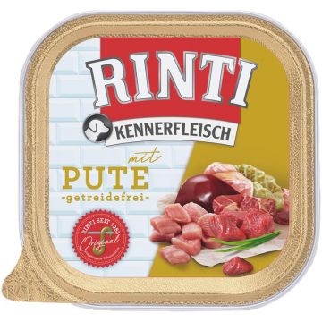 Rinti Kennerfleisch Schale Pute 300 g (Menge: 9 je Bestelleinheit) Rinti Kennerfleisch Schale Pute 300 g (Menge: 9 je Bestelleinheit)