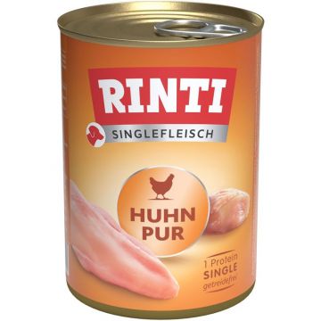 Rinti Dose Singlefleisch Huhn pur 400 g (Menge: 12 je Bestelleinheit)