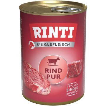 Rinti Dose Singlefleisch Rind pur 400 g (Menge: 12 je Bestelleinheit)