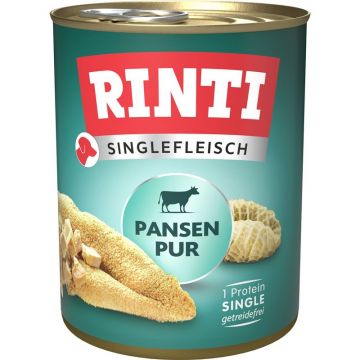 Rinti Dose Singlefleisch Pansen Pur 800 g (Menge: 6 je Bestelleinheit) Rinti Dose Singlefleisch Pansen Pur 800 g (Menge: 6 je Bestelleinheit)
