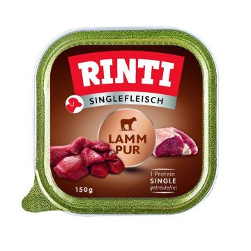 Rinti Singlefleisch Schale Lamm Pur 150 g (Menge: 10 je Bestelleinheit)