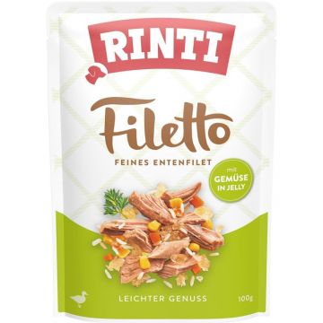Rinti Filetto Jelly Ente & Gemüse 100 g (Menge: 24 je Bestelleinheit) Rinti Filetto Jelly Ente & Gemüse 100 g (Menge: 24 je Bestelleinheit)