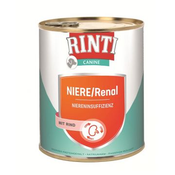 Rinti Dose Canine Niere/Renal Rind 800 g (Menge: 6 je Bestelleinheit)